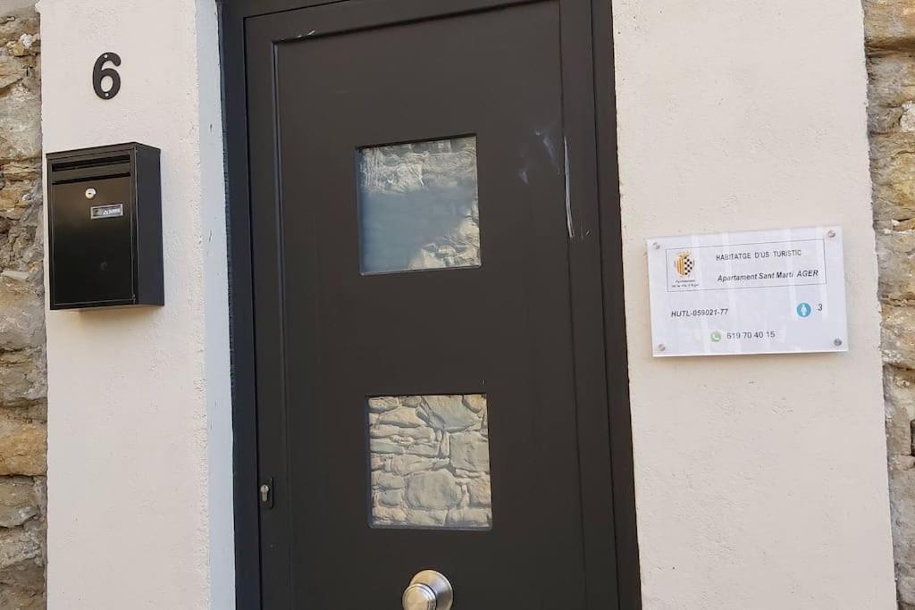 Duplex Sant Marti Appartement Ager Buitenkant foto